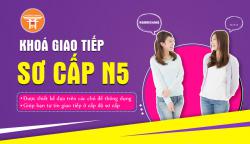 Khóa học Tiếng Nhật giao tiếp Sơ cấp N5