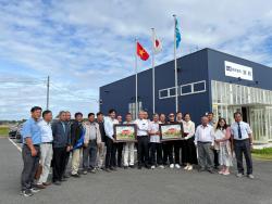 Đoàn Nông Dân giỏi TPHCM học tập và trao đổi kinh nghiệm Nông nghiệp tại Nhật Bản