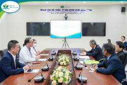 Tiếp đón Lãnh sự Danh dự Việt Nam tại thành phố Nagoya, Nhật Bản và đoàn chuyên gia đến từ Hội khe hở môi vòm miệng Nhật Bản (JCPF)